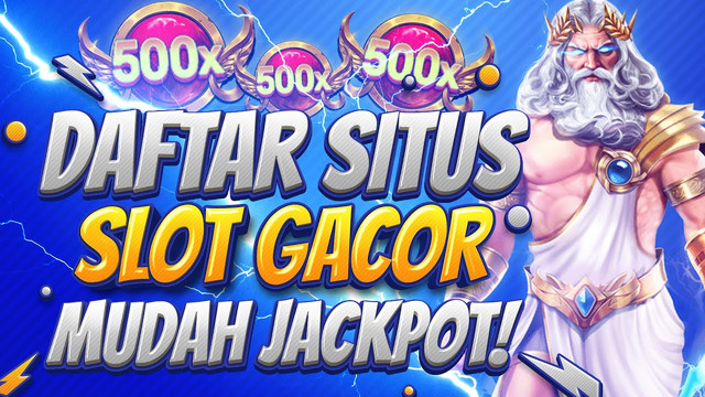 Daftar Slot Hari Ini dan Nikmati Bonus Member Baru Hingga 100%